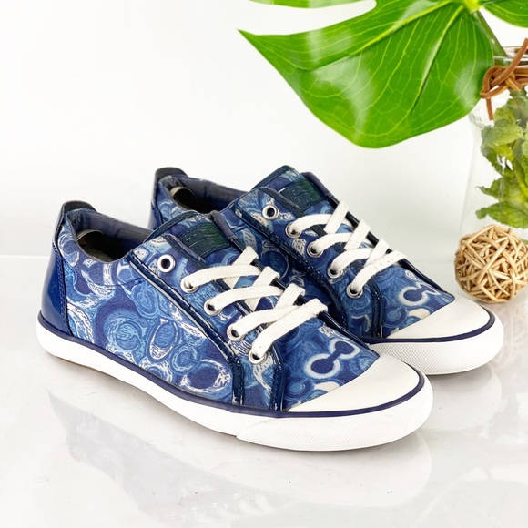 coach scribble sneakers